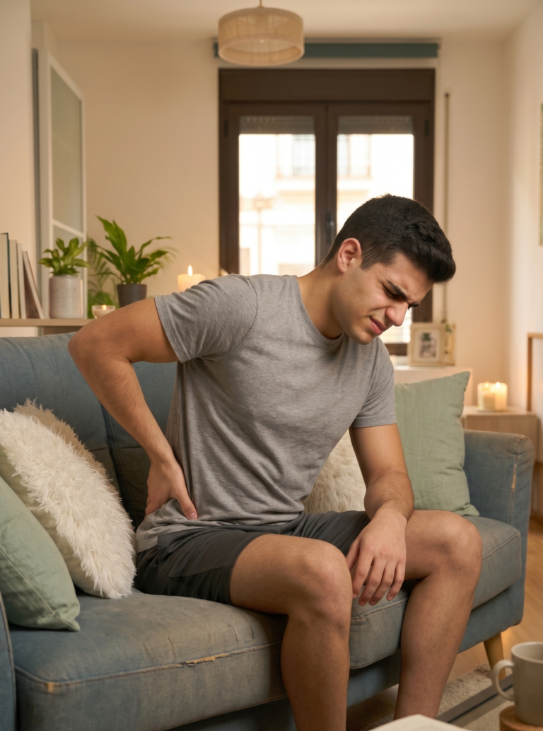 lower back pain after walking