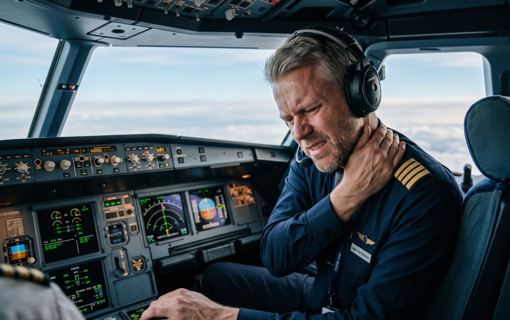 pilots neck and back pain
