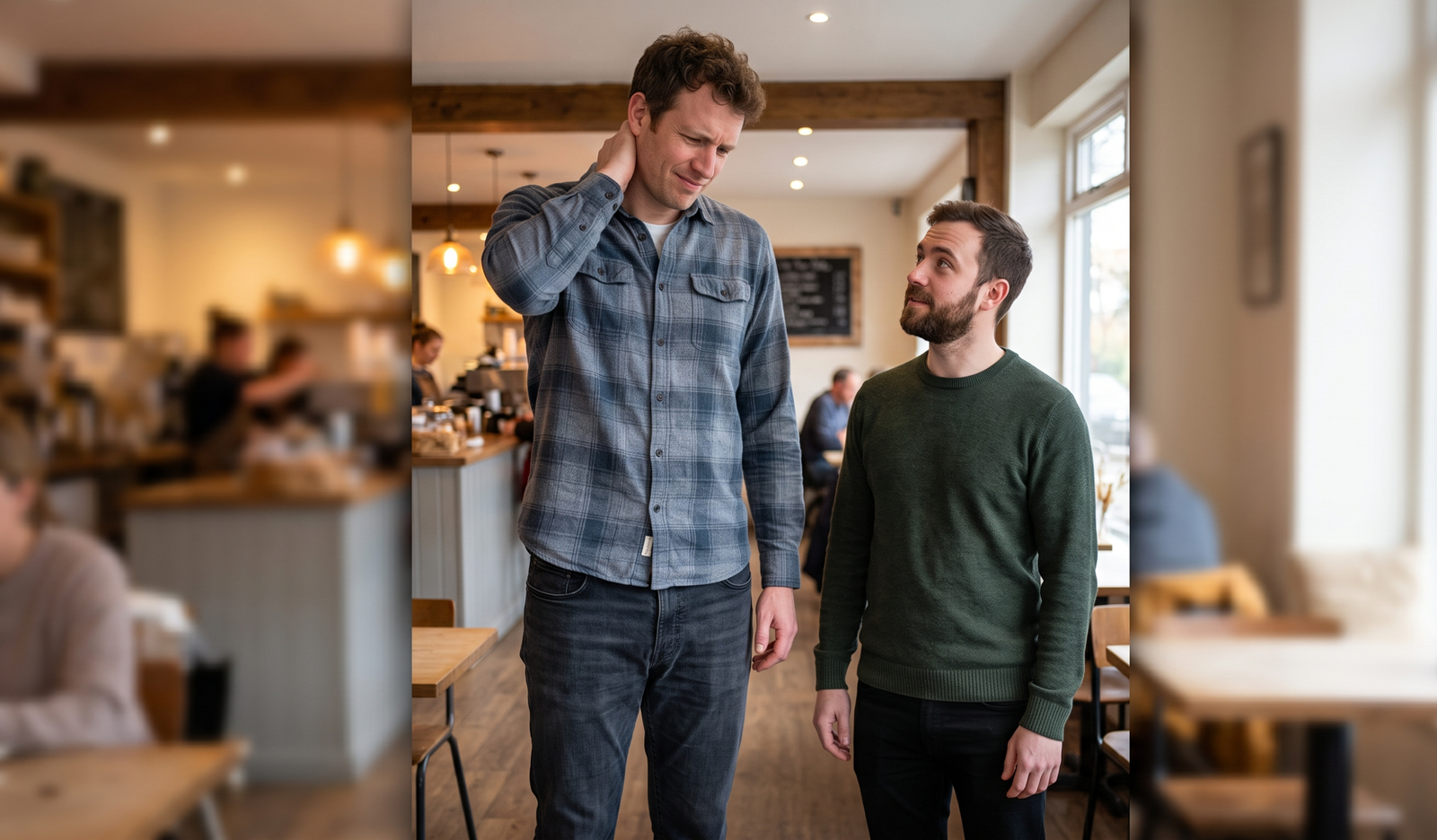 tall people back pain