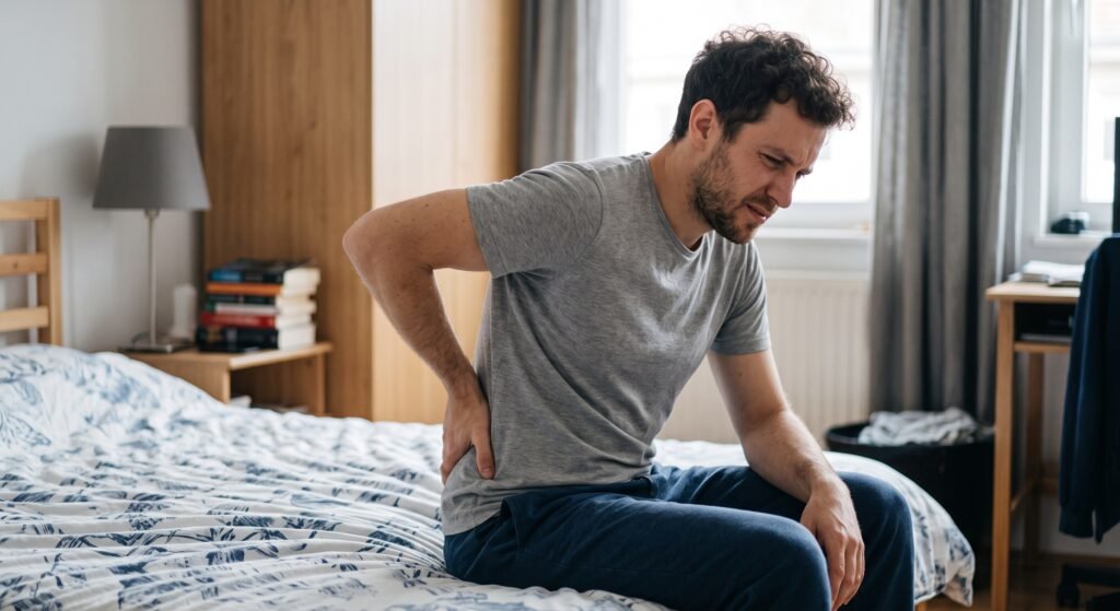 Massage for back pain in Barcelona at a private studio.